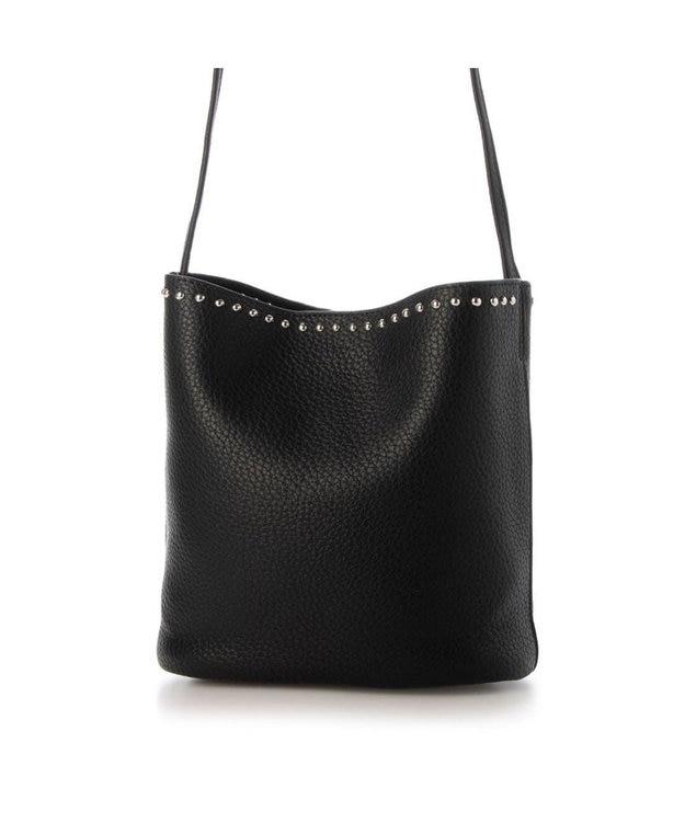 UNBILLION カシュカシュ cachecache / スタッズ付きショルダー ブラック