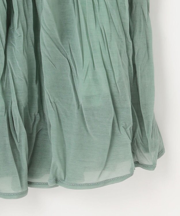 組曲 S 【WEB限定】エスパンディシアープリーツスカート ミント系