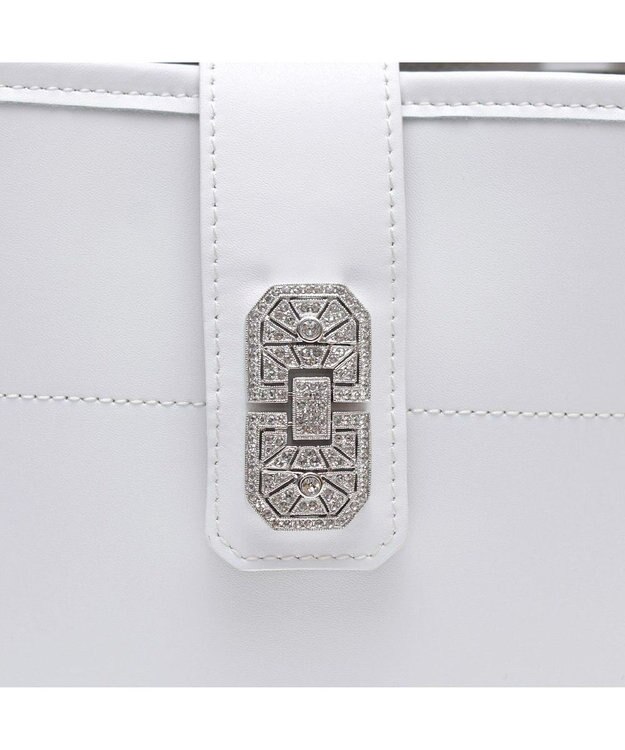 A.D.M.J. 【牛床革】リバティソフト/アールデコバケット ホワイト