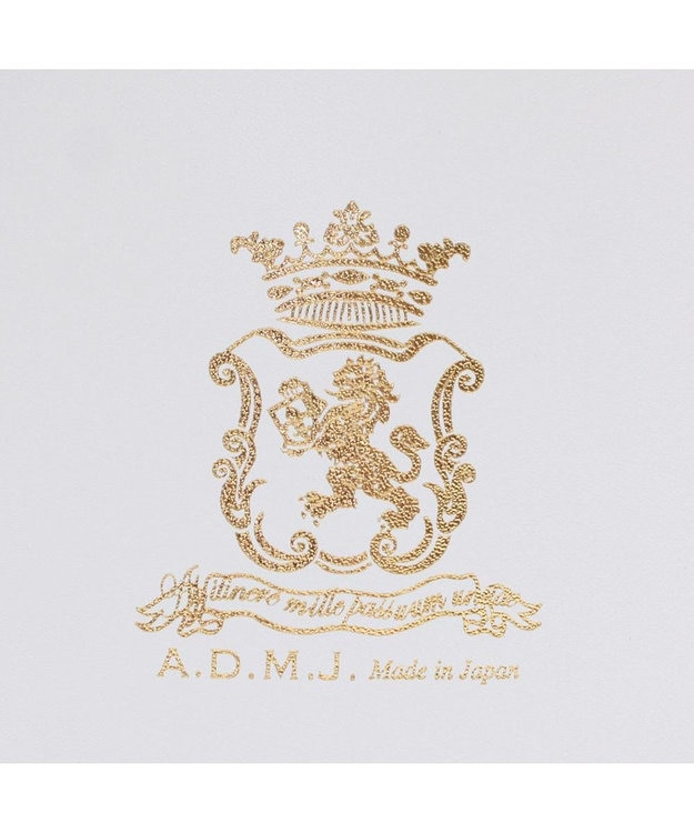 A.D.M.J. 【牛床革】リバティソフト/アールデコバケット ホワイト