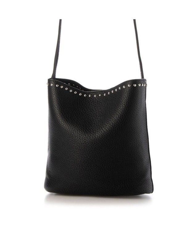 UNBILLION カシュカシュ cachecache / スタッズ付きショルダー ブラック