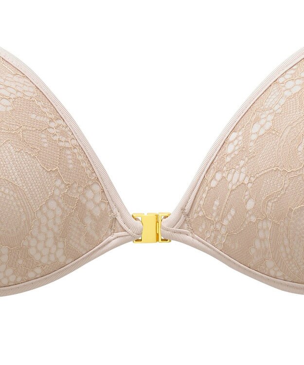 BRADELIS New York 【NuBra / ボリュームアップ】パテッドヌーブラ ミリーヴ  蒸れにくい バックレス コレクション デザインヌーブラ 正規品 ベージュ