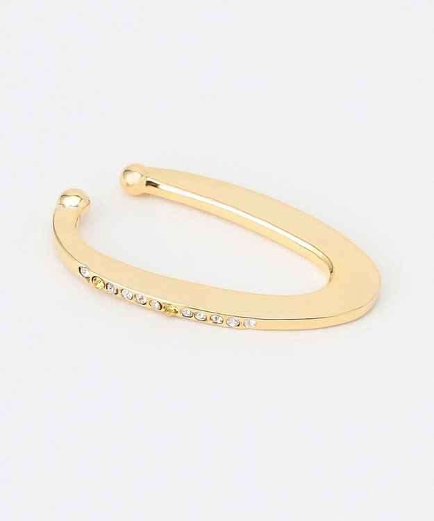 J.PRESS YORK STREET 【WOMEN】ビジューイヤーカフ ゴールド系