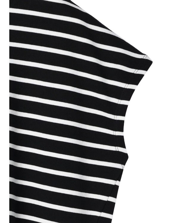 AMERICAN HOLIC キレイＣｏｔｔｏｎフレンチスリーブカットプルオーバー Border