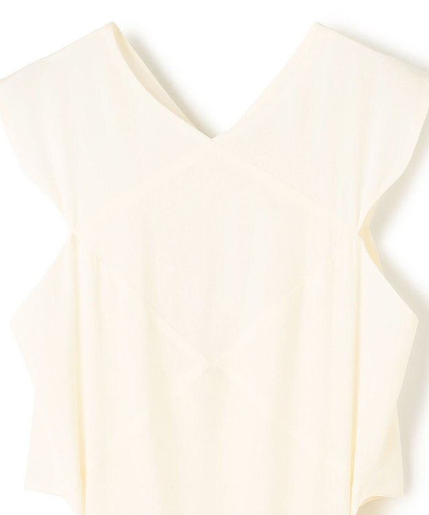 JOSEPH シルキービシー　ドレス Ivory