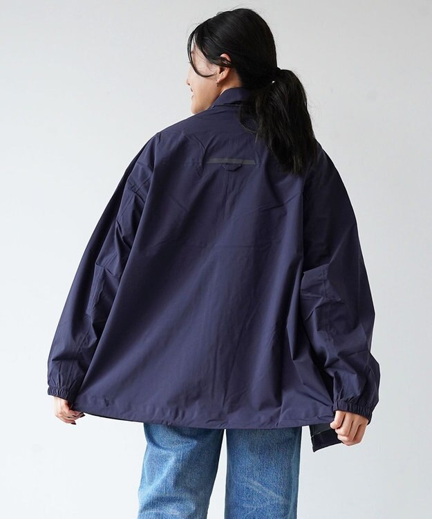 F/ACSION BUKE JK コーチジャケット NAVY