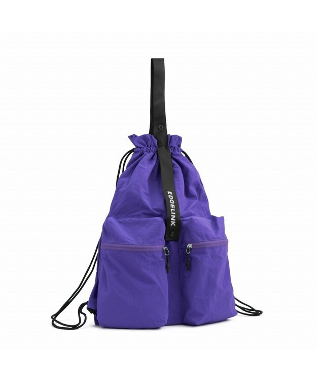 ACE BAGS & LUGGAGE EDGELINK ナムパック ポケッタブルナップサック 60192 エッジリンク パープル