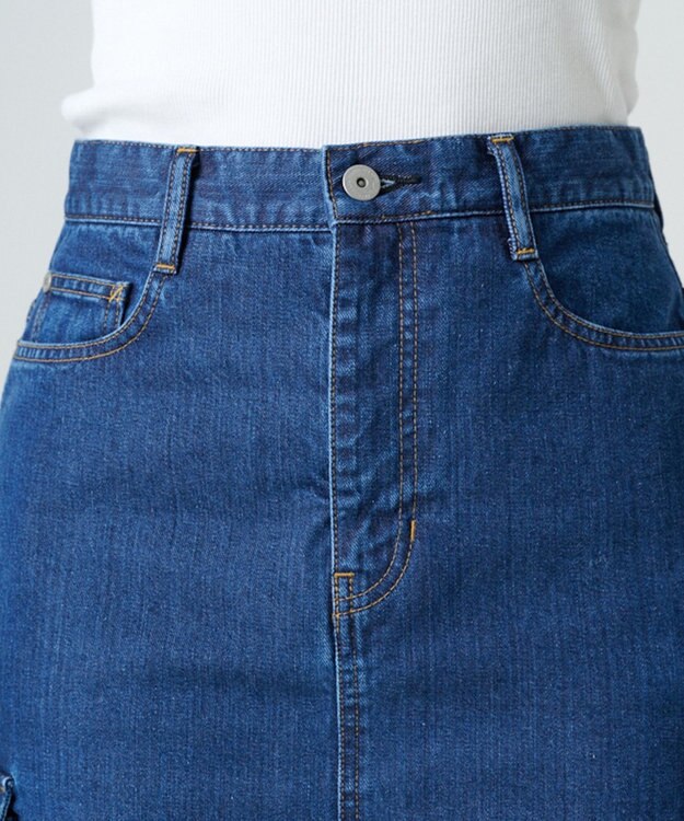 Ripo trenta anni DENIM CARGO SK デニムスカート INDIGO