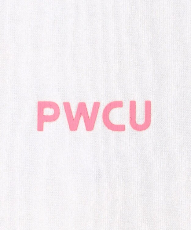 PW CIRCULUS 【MEN】POP＆WIT グラフィックモックネックT ゴルフ ホワイト系3