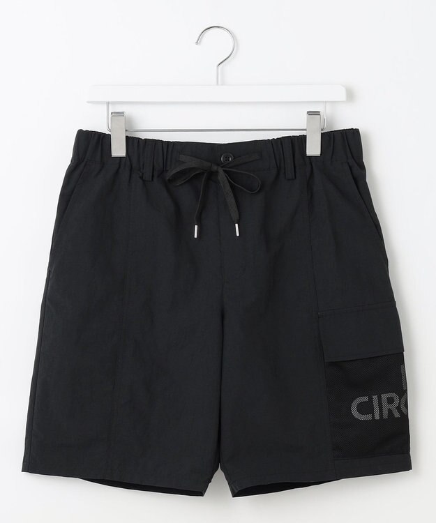 PW CIRCULUS 【MEN】メッシュカーゴショーツ ゴルフ ブラック系