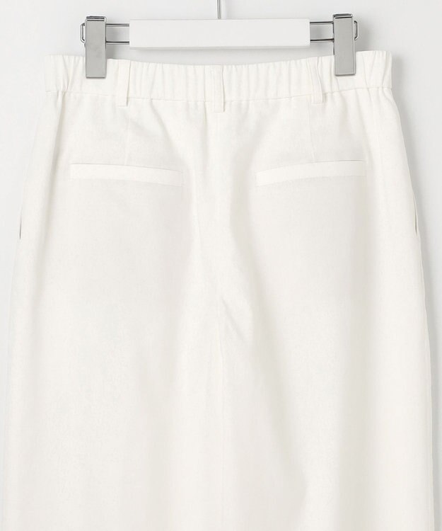 自由区 【セットアップ対応・洗える】LIPストレッチワイドストレート パンツ オフ