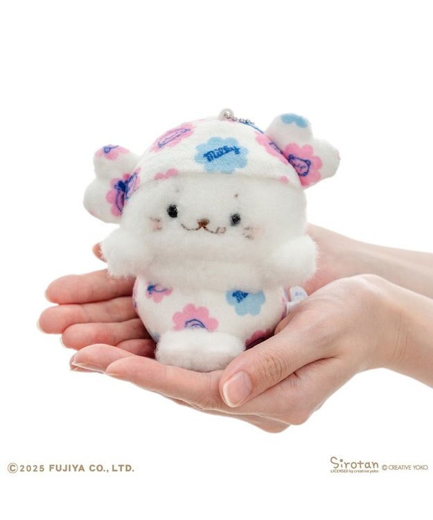 Mother garden しろたん ミルキー ぽてぽてキーホルダー 0