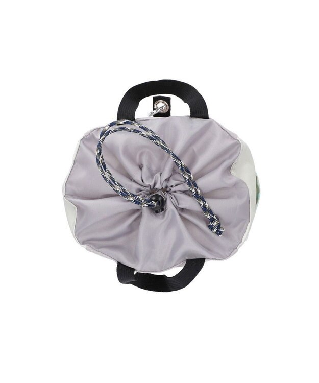 ROOTOTE 9632【ALLIANCE FOR THE BLUE × ROOTOTE】漁網ナイロン ルーガービッジ-A 02：グレー