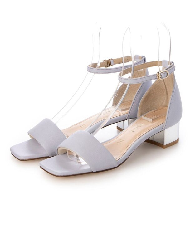 MODE ET JACOMO <MODE ET JACOMO>アンクルストラップサンダル パープル