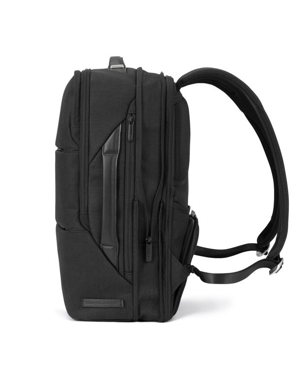 ZERO HALLIBURTON  Z PACK LTD DN ビジネスリュック  B4サイズ 15.6インチPCPC収納 18/23L 脱着ポーチ エキスパンド 81743 ブラック