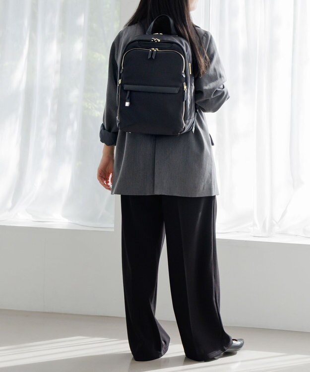 ACE BAGS & LUGGAGE ace. ラプリム リュック レディースビジネス A4 13.3インチサイズ 68801 エース ブラック×ゴールド