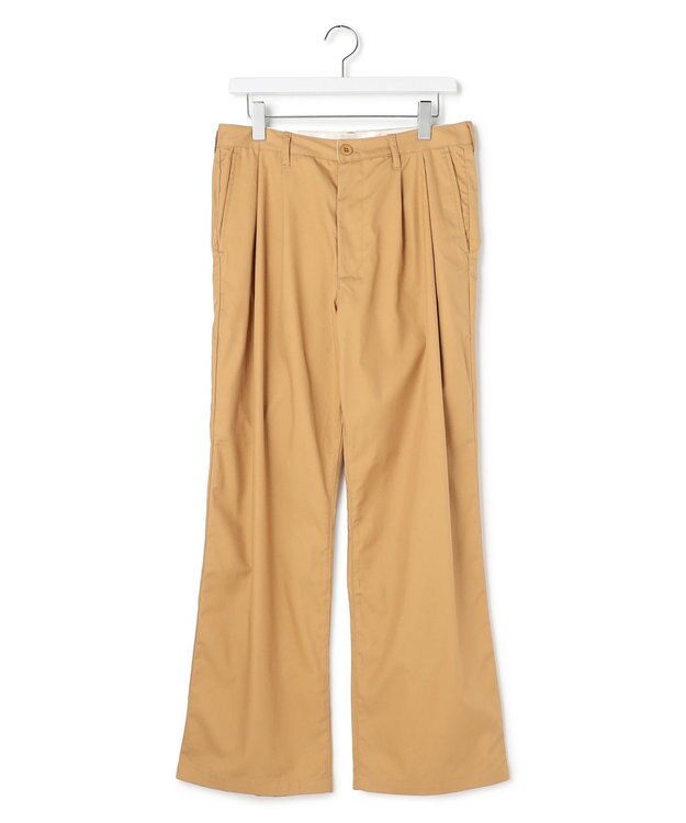 J.PRESS YORK STREET 【UNISEX】2タック チノパンツ ベージュ系