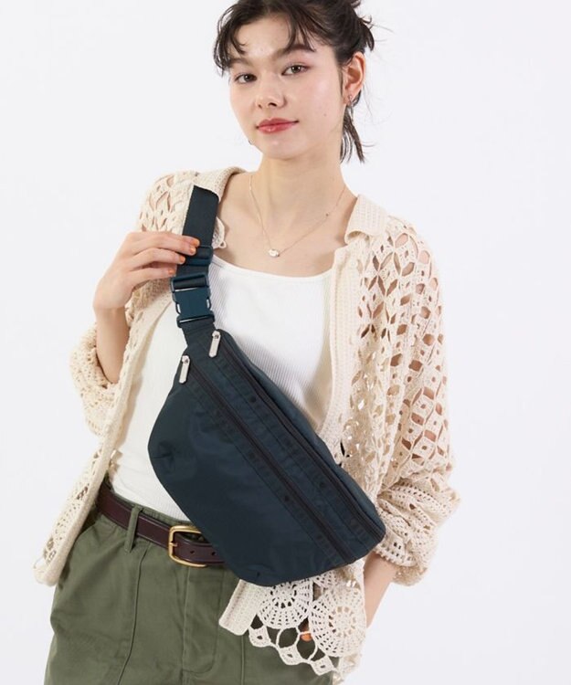 LeSportsac HERITAGE BELT BAG/ミッドナイトグリーン ミッドナイトグリーン