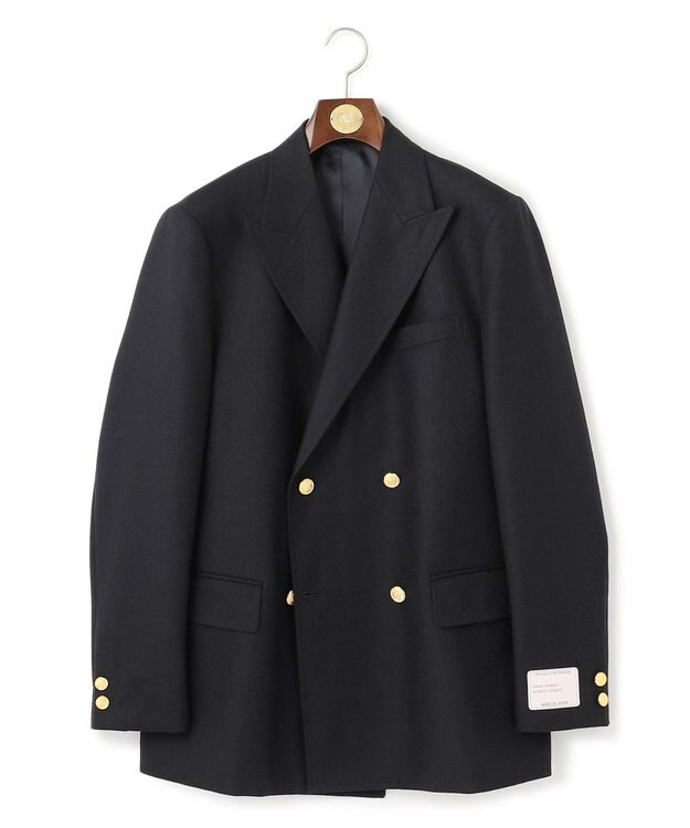 J.PRESS MEN 【J.PRESS ORIGINALS】PEPPIN MERINO SAXONY 4B BLAZER / JAPAN MADE / New Authentic-Fit ネイビー系