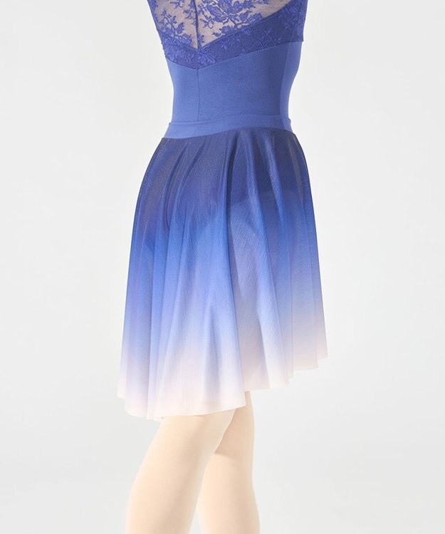 Chacott スカート ネイビーGD