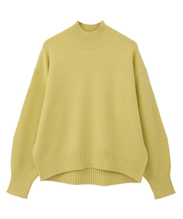 YECCA VECCA ワイドリブニット Yellow