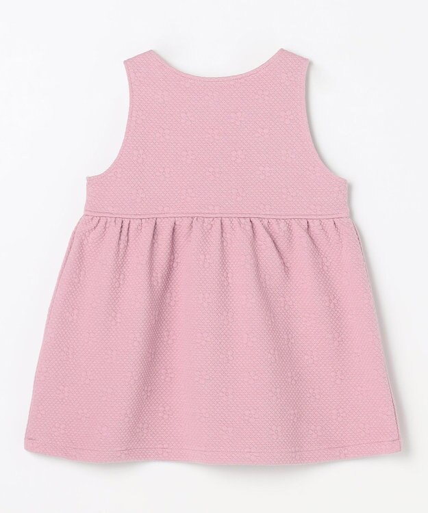 組曲 KIDS 【80-100㎝】フラワーキルトジャンスカ ラベンダー