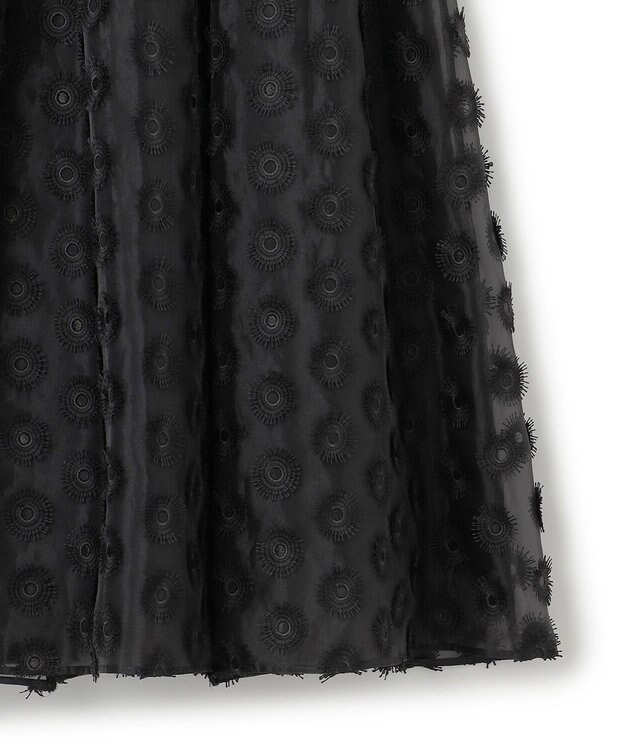 TOCCA 【消臭・洗える】FLOWER RONDO スカート ブラック系