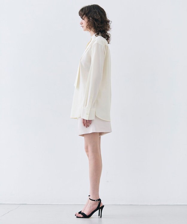 BEIGE， 【CLASSY. 4月号掲載】CRINUM / リネンショートパンツ Light Pink