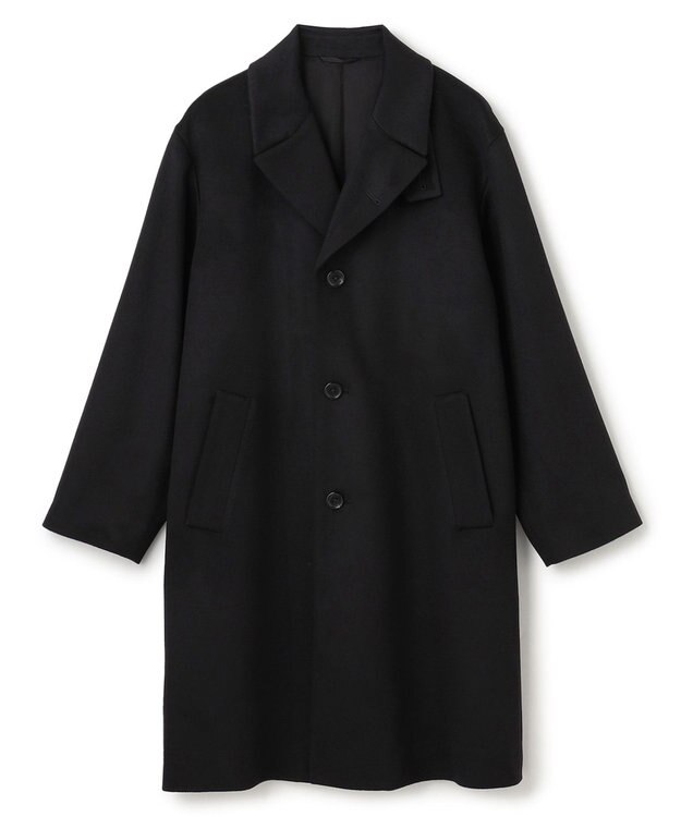 JOSEPH HOMME 【HIGH GRADE LINE】ピュアカシミヤ　シングルブレストコート ブラック系