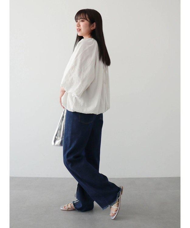 Green Parks ・ELENCARE DUE バルーンブラウス Off White