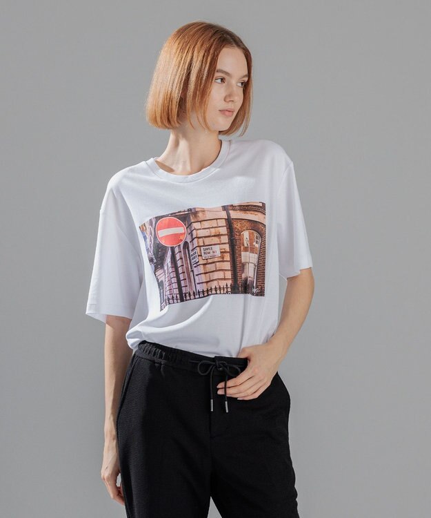 JOSEPH HOMME 【LEON 掲載】＜WEB限定カラーあり＞フォトグラフィックロンドン / アートプリント半袖Tシャツ 【WEB限定カラー】ホワイト系9