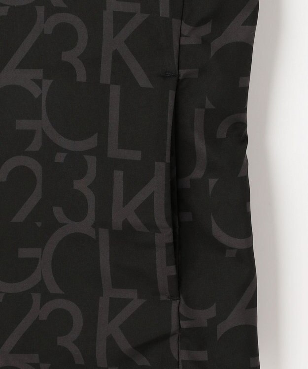 23区GOLF 【WOMEN】中綿リバーシブルベスト ブラック系5