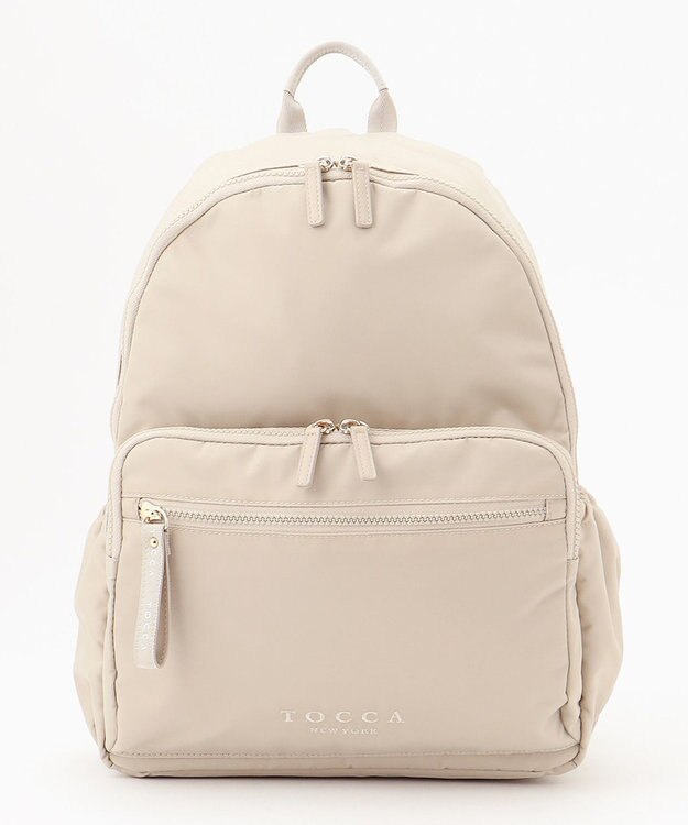 TOCCA 【A4サイズ収納可・WEB＆一部店舗限定】CAROVANA BACKPACK 10ポケットバックパック ベージュ系