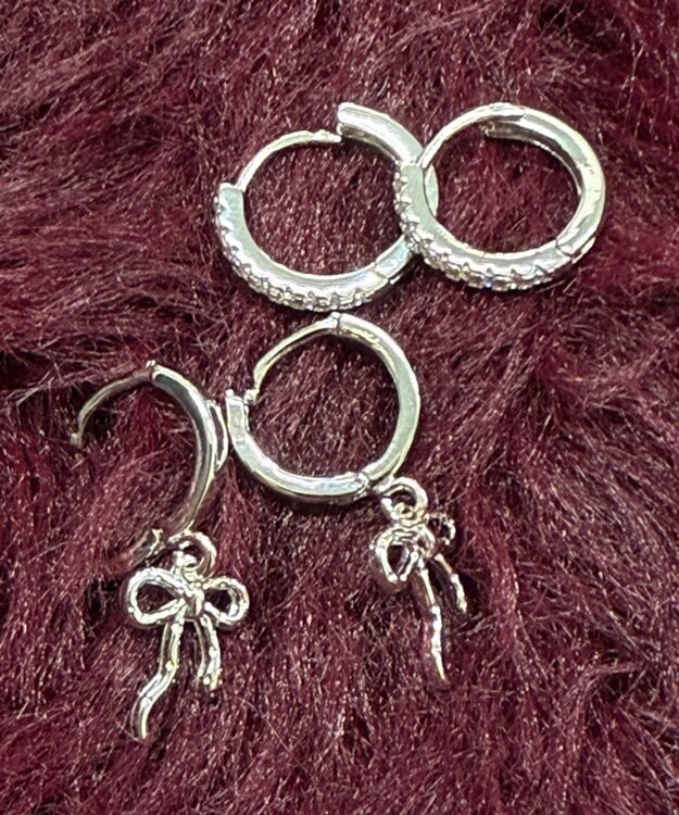 WEGO L4Pモチーフリングピアス 柄3