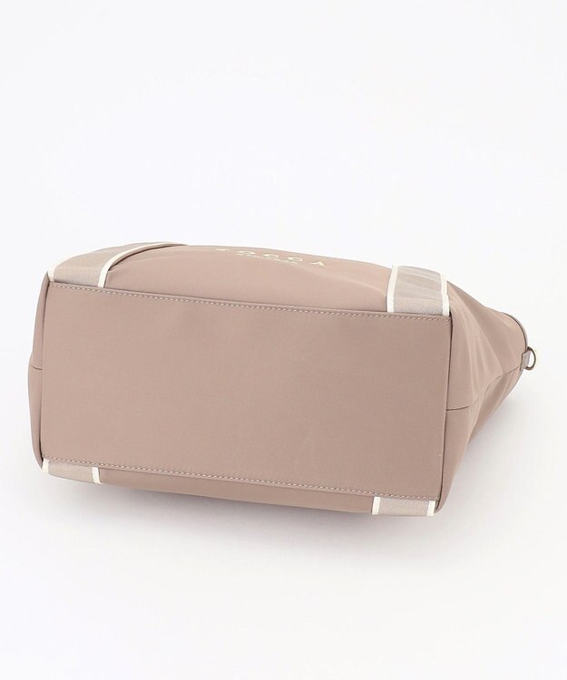 TOCCA BICOLOR RIBBON NYLON M トートバッグ M ベージュ系