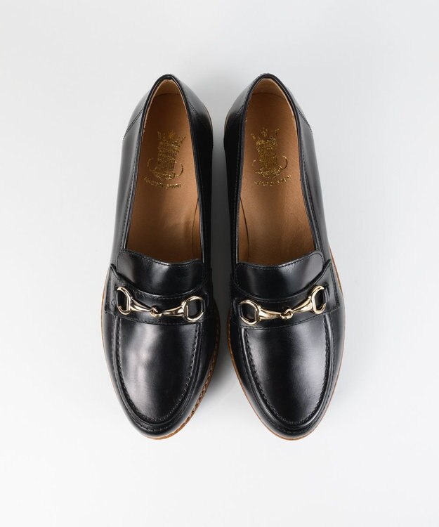 BONTRE 【BONTRE/ボントレ】厚底ビットローファー/16951-UA ブラック