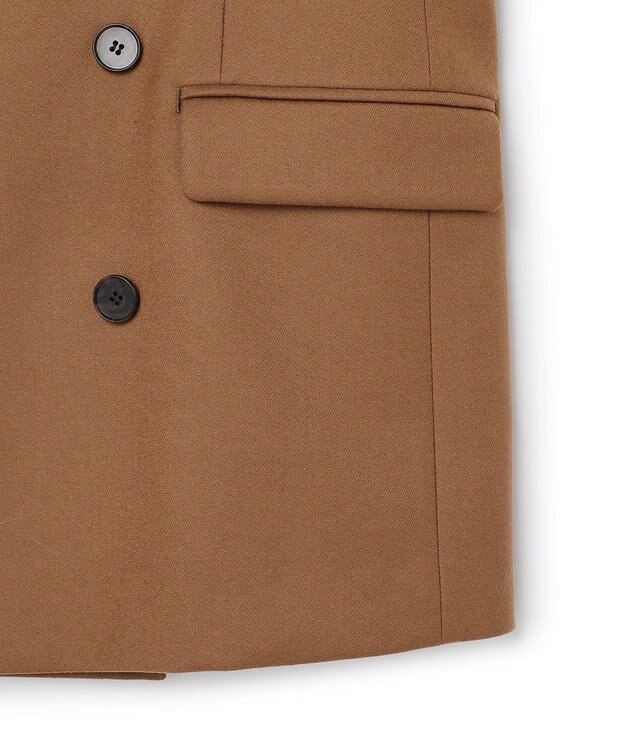 uncrave フランネル BIG ジャケット キャメル