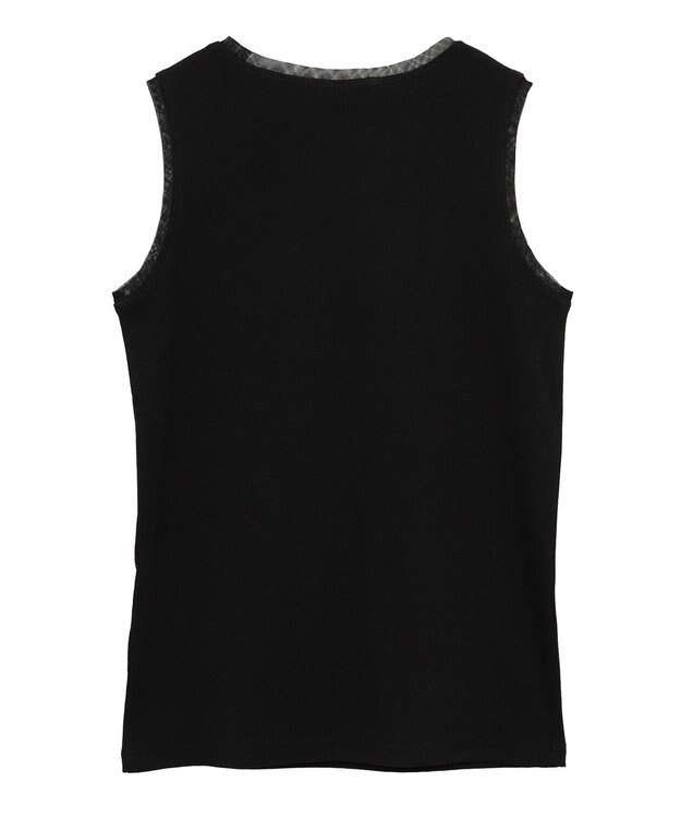 Green Parks チュールドッキングタンクトップ Khaki