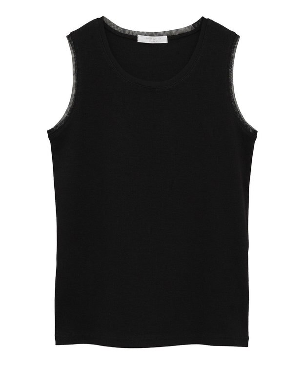 Green Parks チュールドッキングタンクトップ Khaki