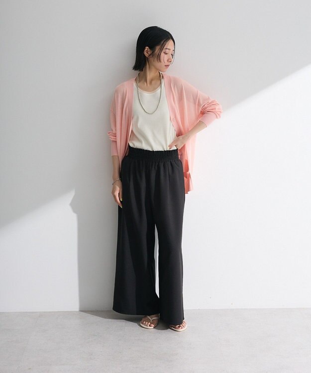 Green Parks チュールドッキングタンクトップ Khaki