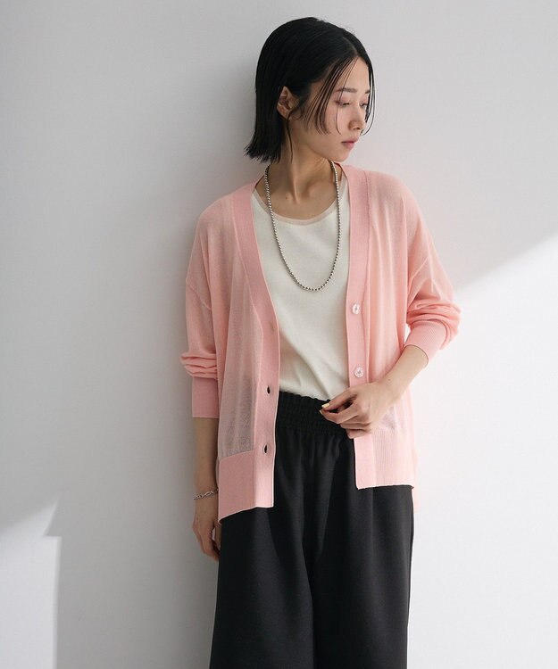 Green Parks チュールドッキングタンクトップ Khaki