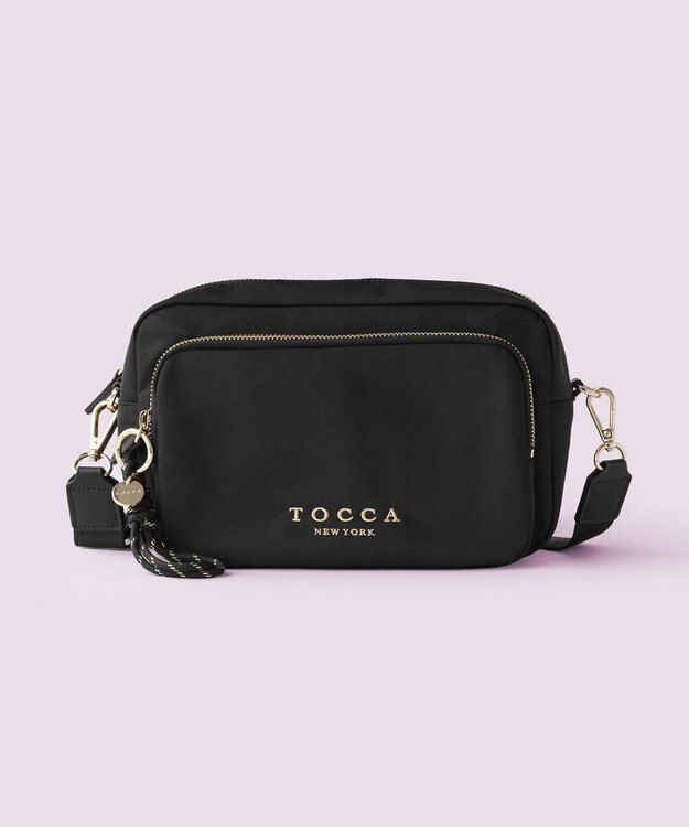 TOCCA CUSCINO POCHETTE ショルダーバッグ【WEB＆一部店舗限定・環境にやさしい素材】 ブラック系