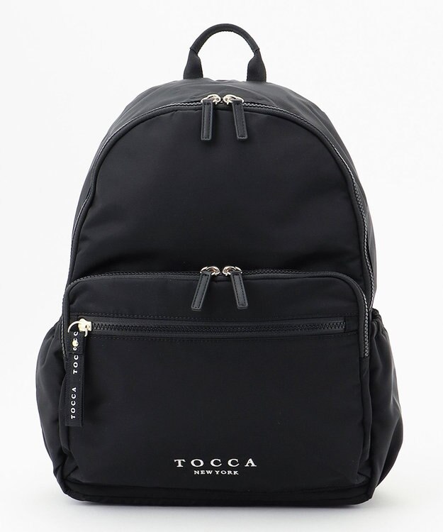 TOCCA 【A4サイズ収納可・WEB＆一部店舗限定】CAROVANA BACKPACK 10ポケットバックパック ブラック系