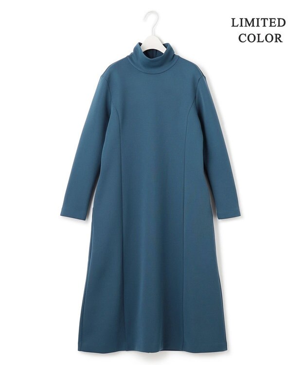 ICB 【WEB限定カラーあり・洗える】 ヘヴィダンボール ワンピース ダルブルー系［WEB限定］