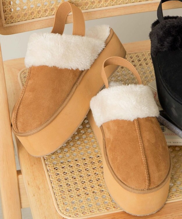 WEGO ムートンサボ ベージュ