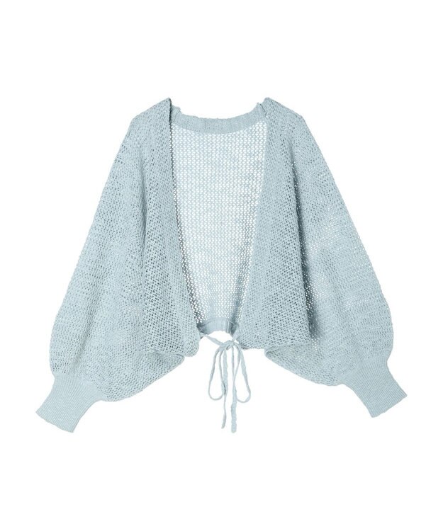 Green Parks ２ｗａｙ　スラブボレロカーディガン Mint Green