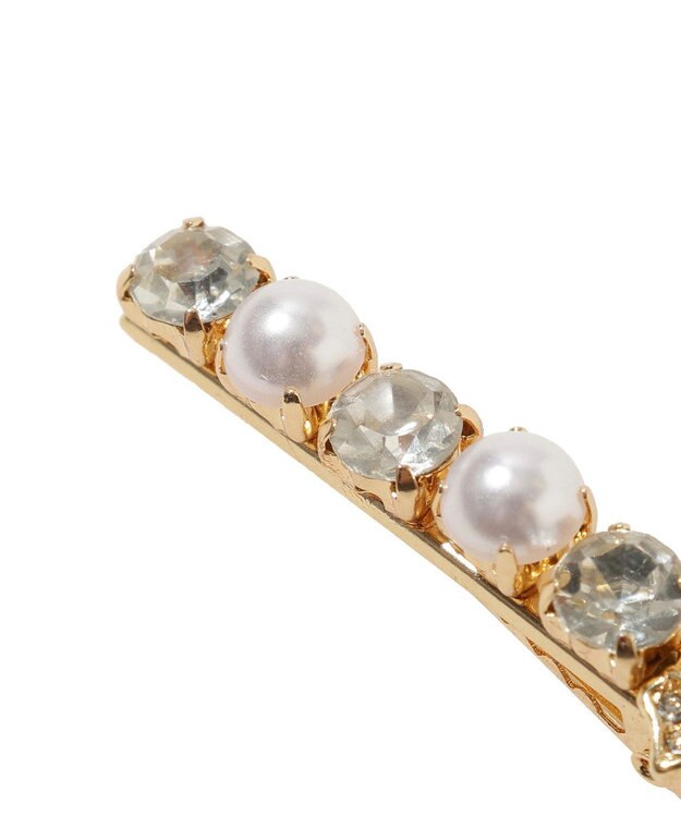 Maison de FLEUR 2セットメタルリボンクリップ Gold