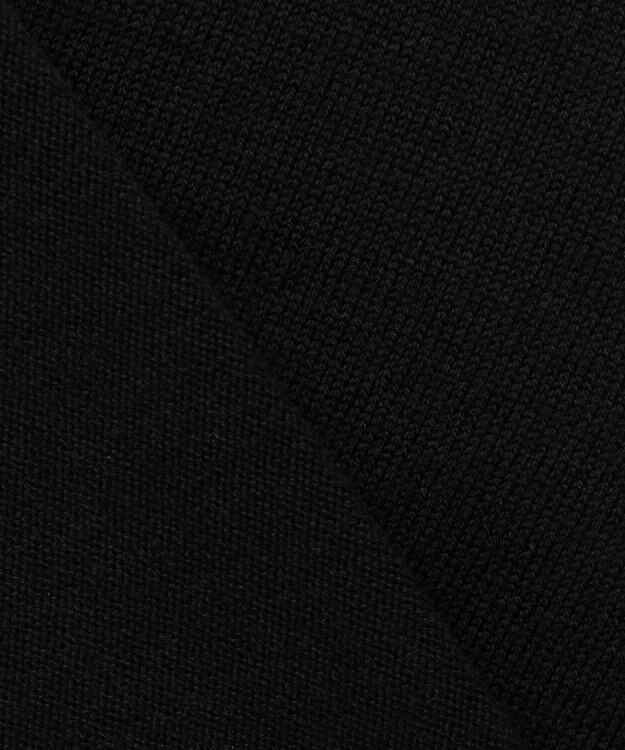 J.PRESS MEN ハイゲージ クルーネックニット ブラック系