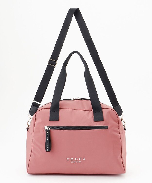 TOCCA 【WEB＆一部店舗限定】【A4サイズ対応】CAROVANA BOSTON ボストンバッグ ピンク系