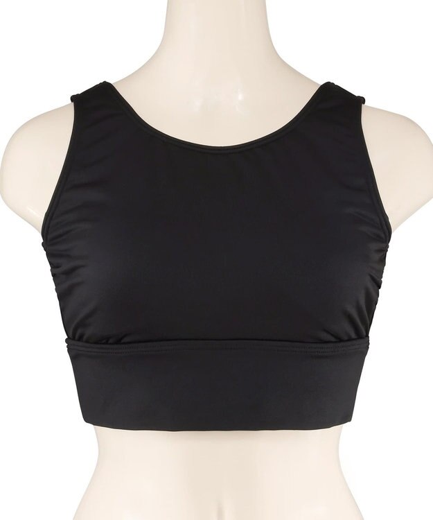 San-ai Resort（三愛水着楽園） 【インポートファブリック】　ブラトップ　上下別売り　M・L　【Reir（レイール）】 ブラック